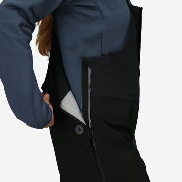 Marmot Women’s Refuge Bibs – Waterproof & Ultra-Stretchy! - Picture 2 of 11